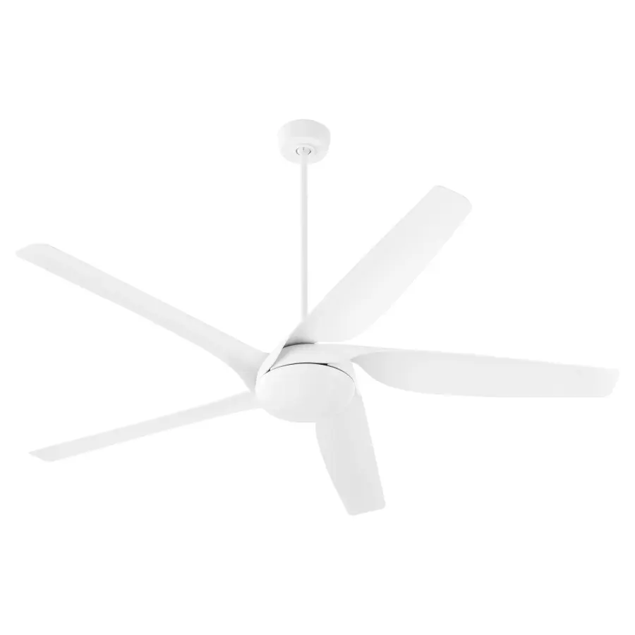 Fury 65" 5-Blade Ceiling Fan in Studio White - Image 3