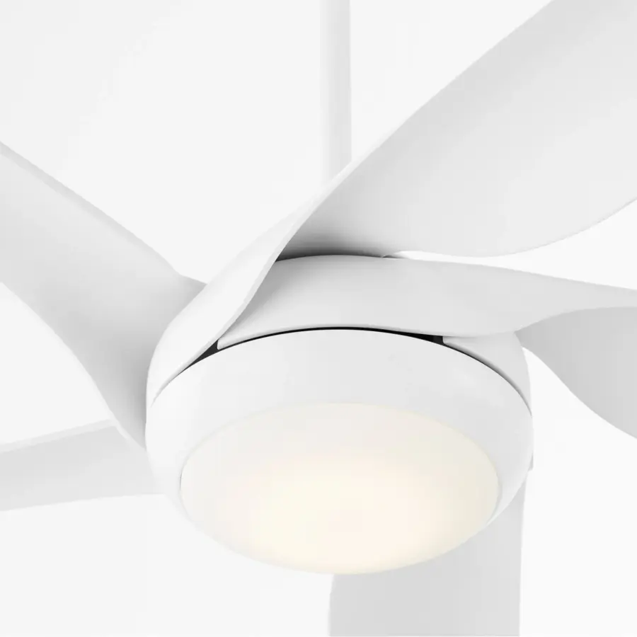 Fury 65" 5-Blade Ceiling Fan in Studio White - Image 4