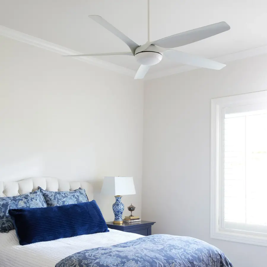Fury 65" 5-Blade Ceiling Fan in Studio White - Image 6