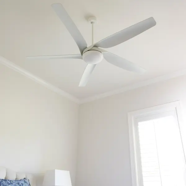 Fury 65" 5-Blade Ceiling Fan in Studio White - Image 9
