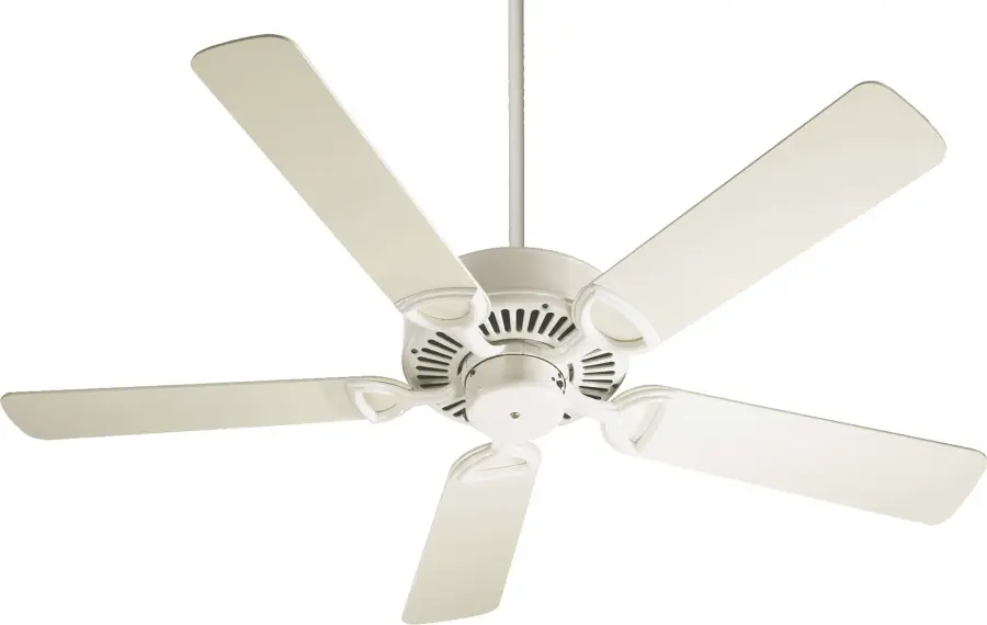 Estate 52" Antique White Traditional Ceiling Fan - Image 1