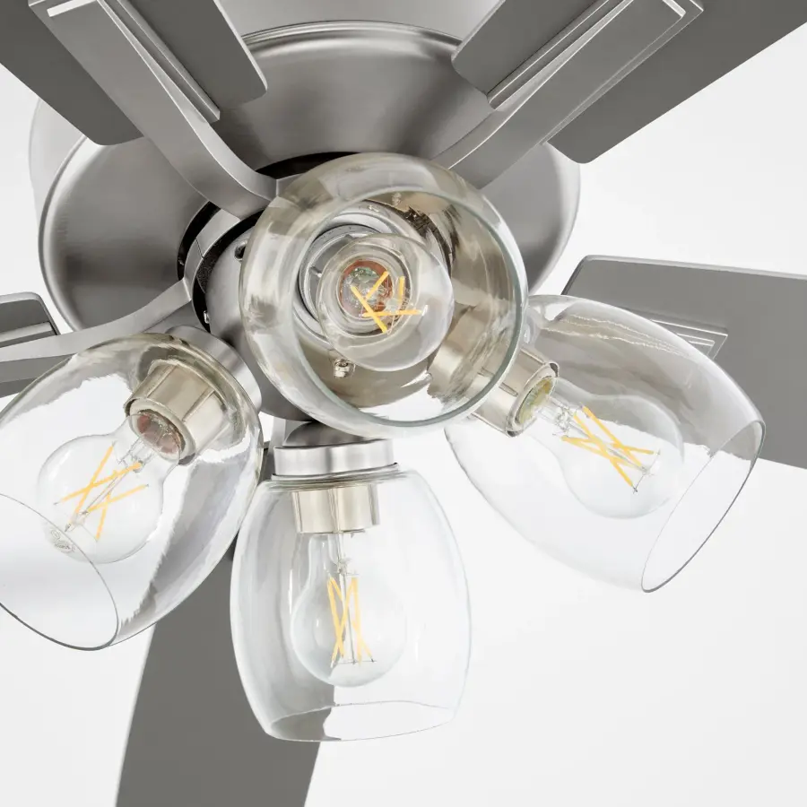 Ovation 4-Light Ceiling Fan with Clear Glass - Image 4