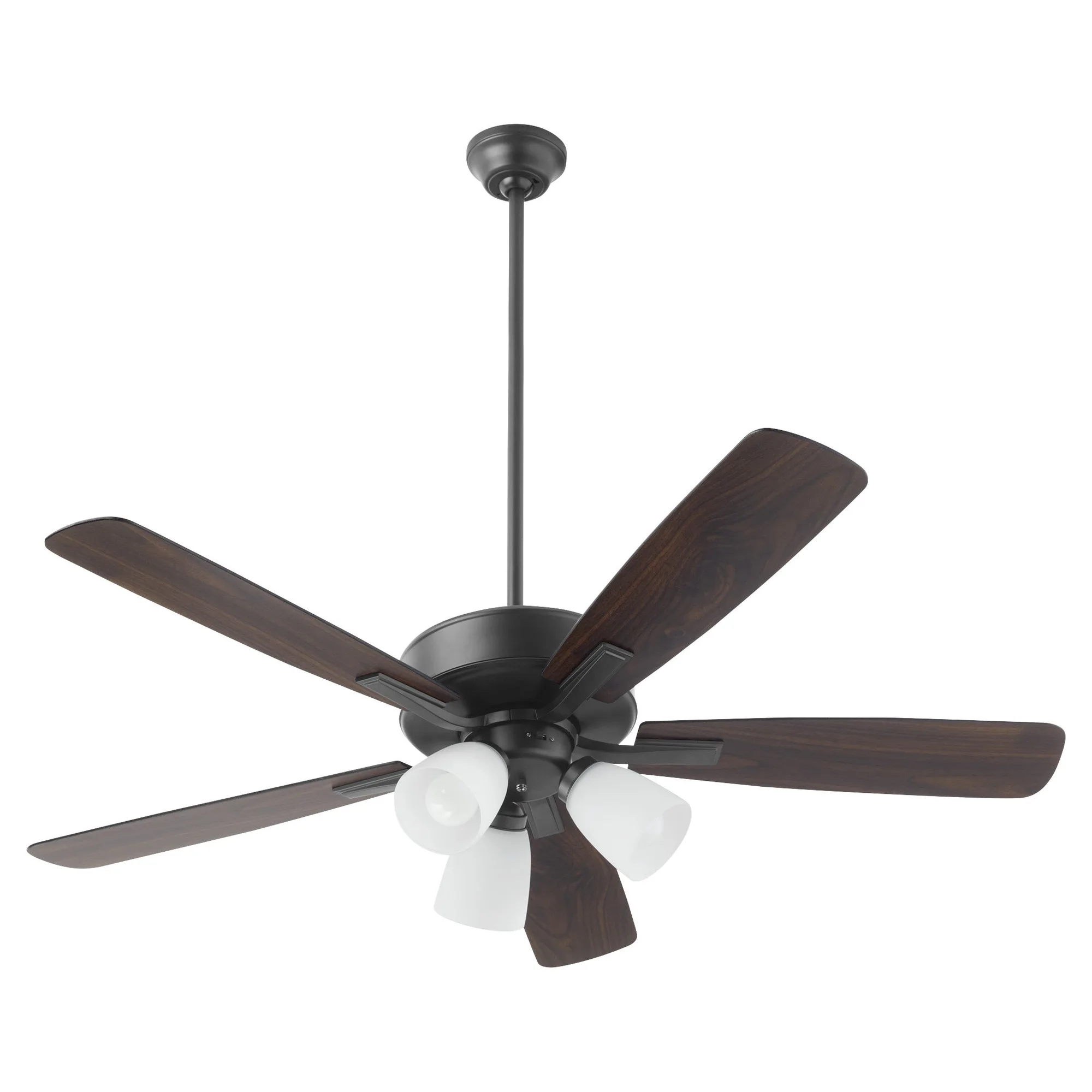 Ovation 3-Light Ceiling Fan with Satin Opal Glass