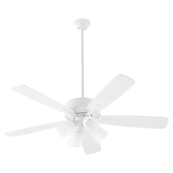 The Ovation delivers reliable cooling comfort with a streamlined contemporary aesthetic. Its 52-inch blade span and integrated 4-light fixture make it ideal for medium-sized bedrooms and living spaces.