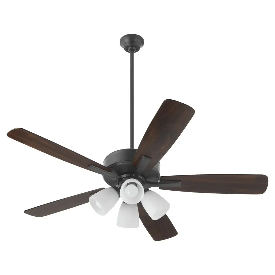 Sleek Contemporary Fan with Integrated Lighting for Year-Round Comfort - Image 1