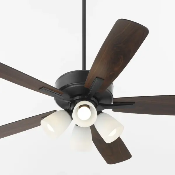 Sleek Contemporary Fan with Integrated Lighting for Year-Round Comfort - Image 3