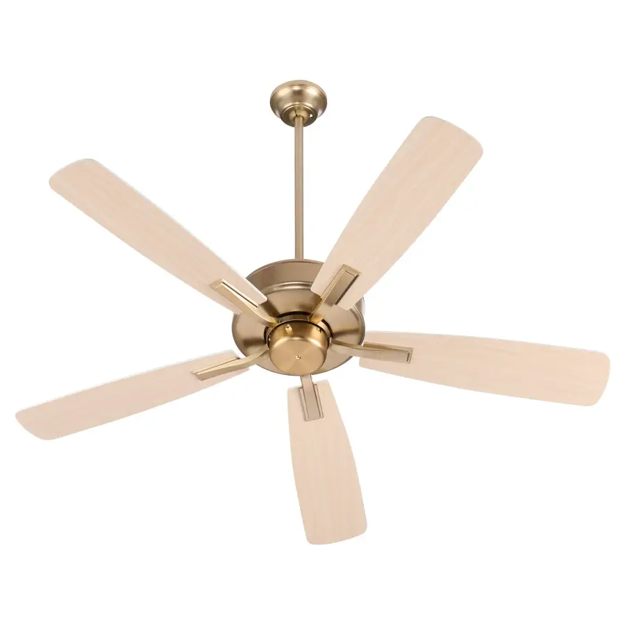 Essential 52" Ceiling Fan with Timeless Aged Brass Finish - Image 2