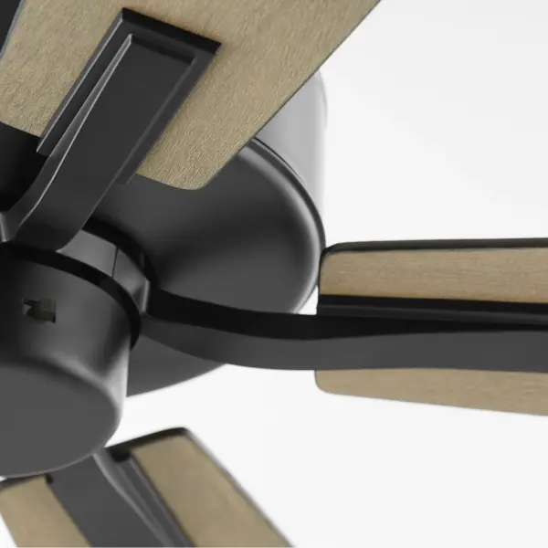 Essential 60" Ceiling Fan with Contemporary Matte Black Finish - Image 3