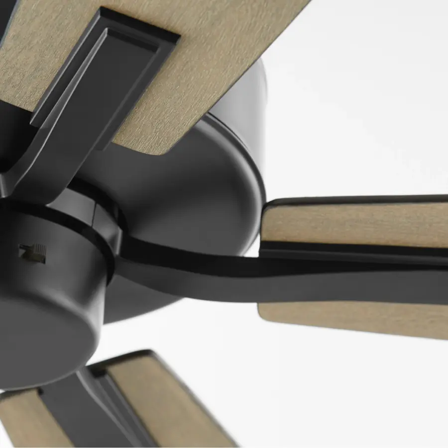 Essential 60" Ceiling Fan with Contemporary Matte Black Finish - Image 3