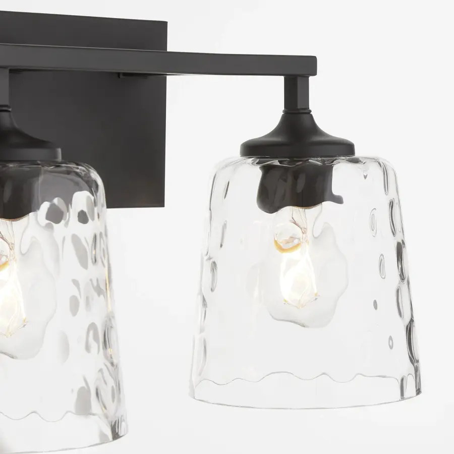 Eldorado 2-Light Vanity in Matte Black - Image 3