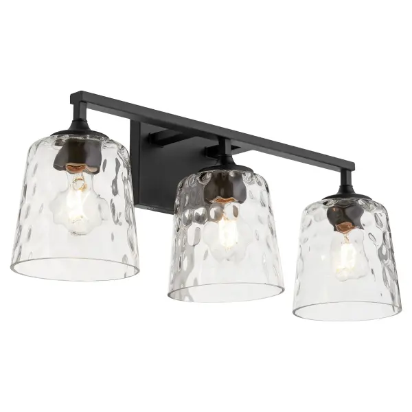 Eldorado 3-Light Vanity in Matte Black - Image 2