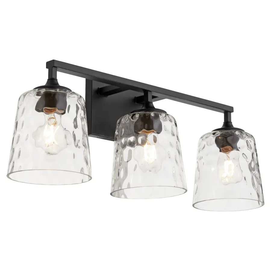 Eldorado 3-Light Vanity in Matte Black - Image 2