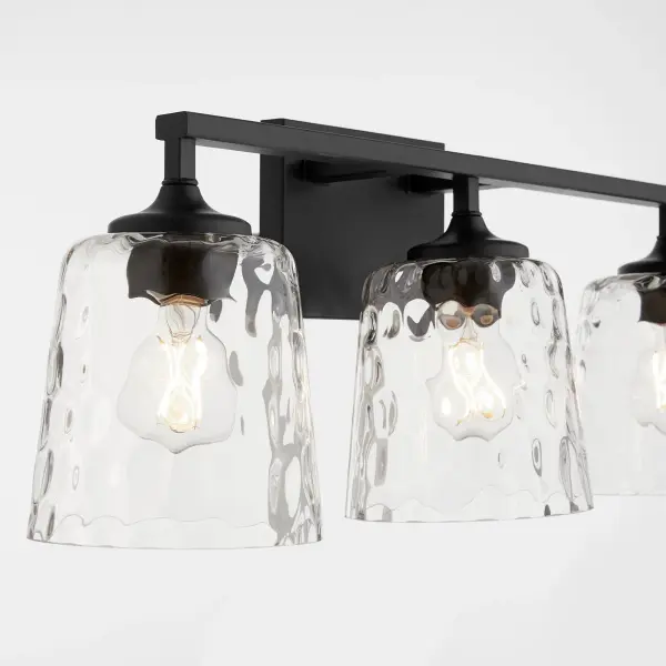 Eldorado 3-Light Vanity in Matte Black - Image 3