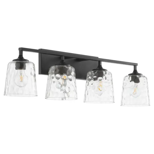 Eldorado 4-Light Vanity in Matte Black - Image 1