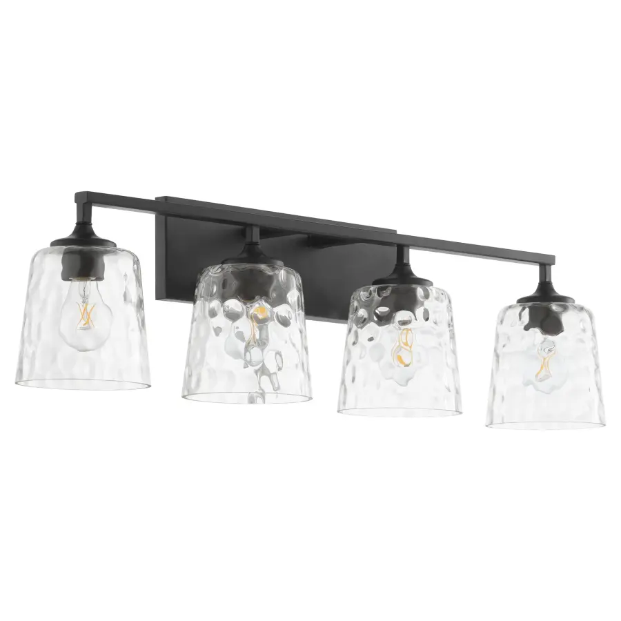 Eldorado 4-Light Vanity in Matte Black - Image 1