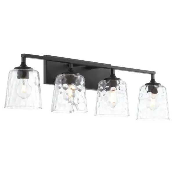 Eldorado 4-Light Vanity in Matte Black - Image 2