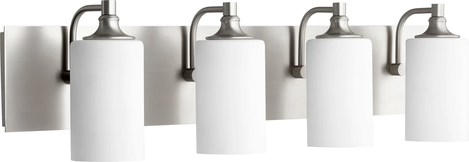 Celeste 4-Light Transitional Vanity in Satin Nickel