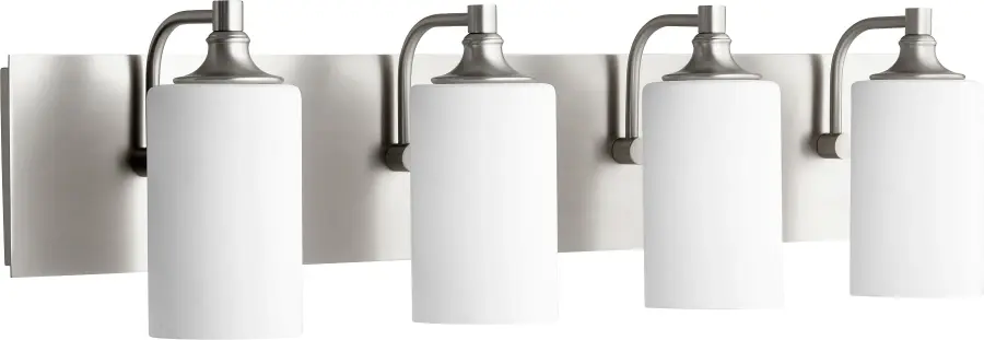 Celeste 4-Light Transitional Vanity in Satin Nickel - Image 1