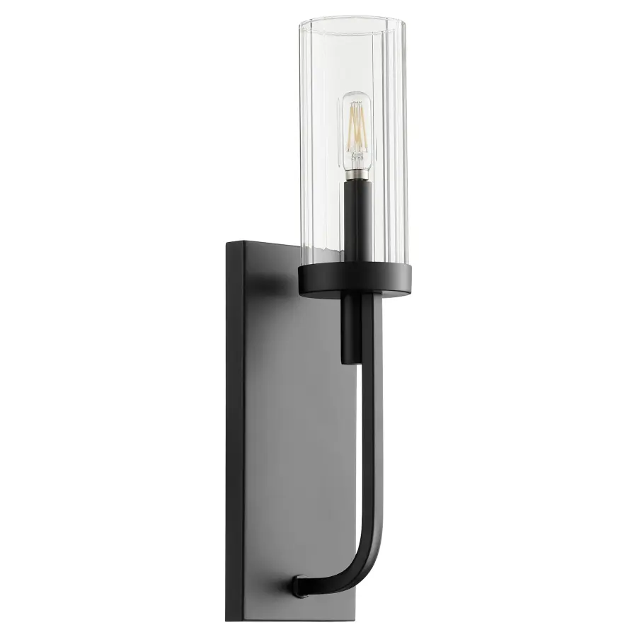 Sleek Modern Wall Sconce with Clean Lines and Open-Back Design - Image 1