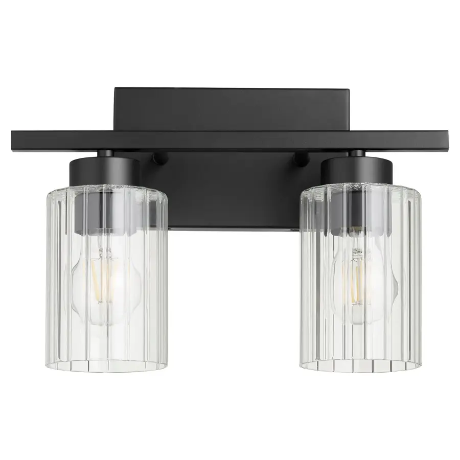 Ladin 2-Light Vanity in Black - Image 1