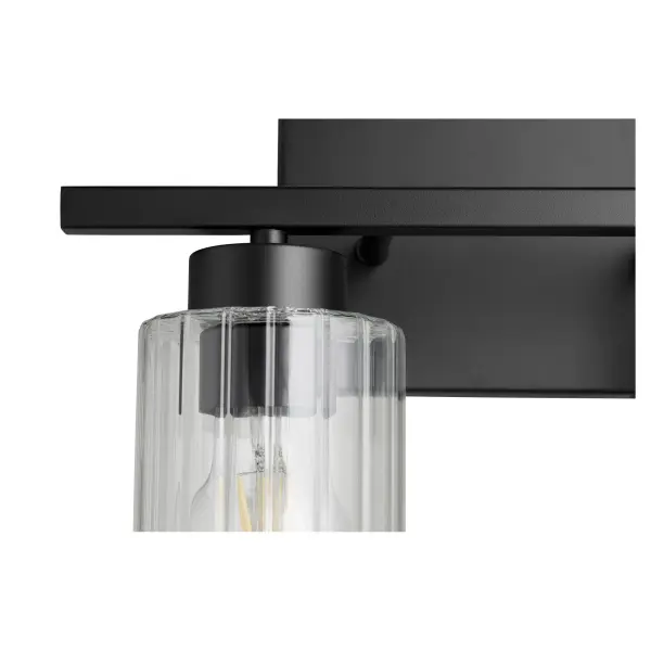 Ladin 2-Light Vanity in Black - Image 2