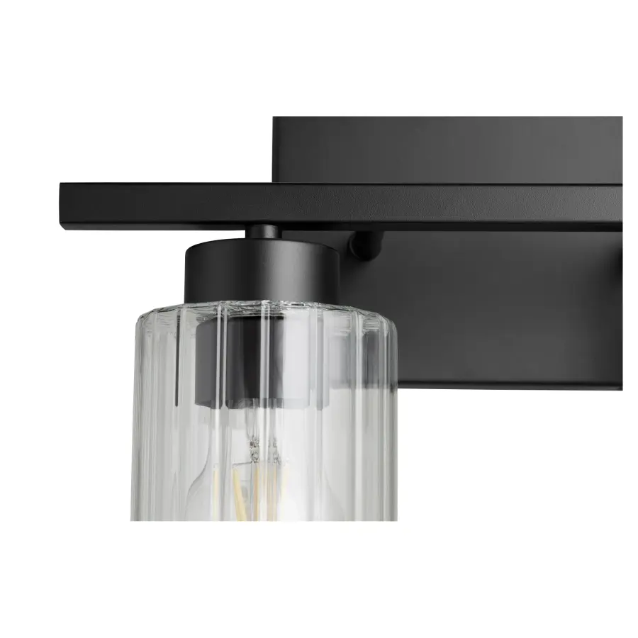 Ladin 2-Light Vanity in Black - Image 2