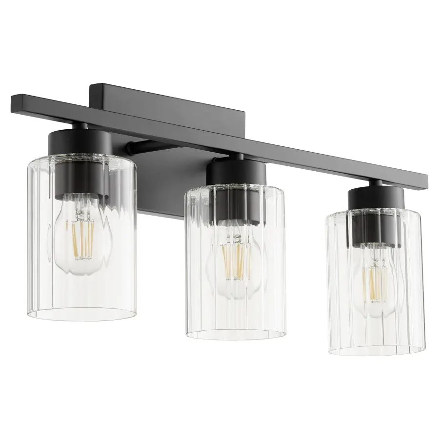 Ladin 3-Light Vanity in Black - Image 1