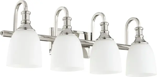 Richmond 4-Light Transitional Vanity in Polished Nickel