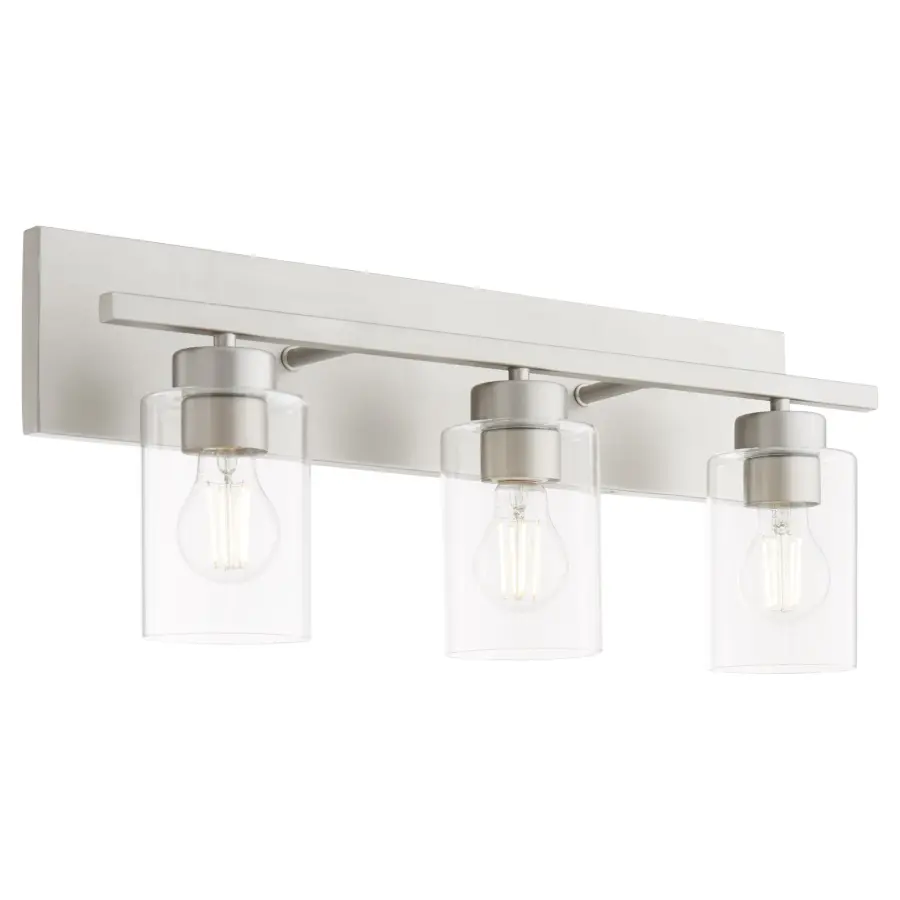 Carter 3-Light Vanity Light in Satin Nickel - Image 2