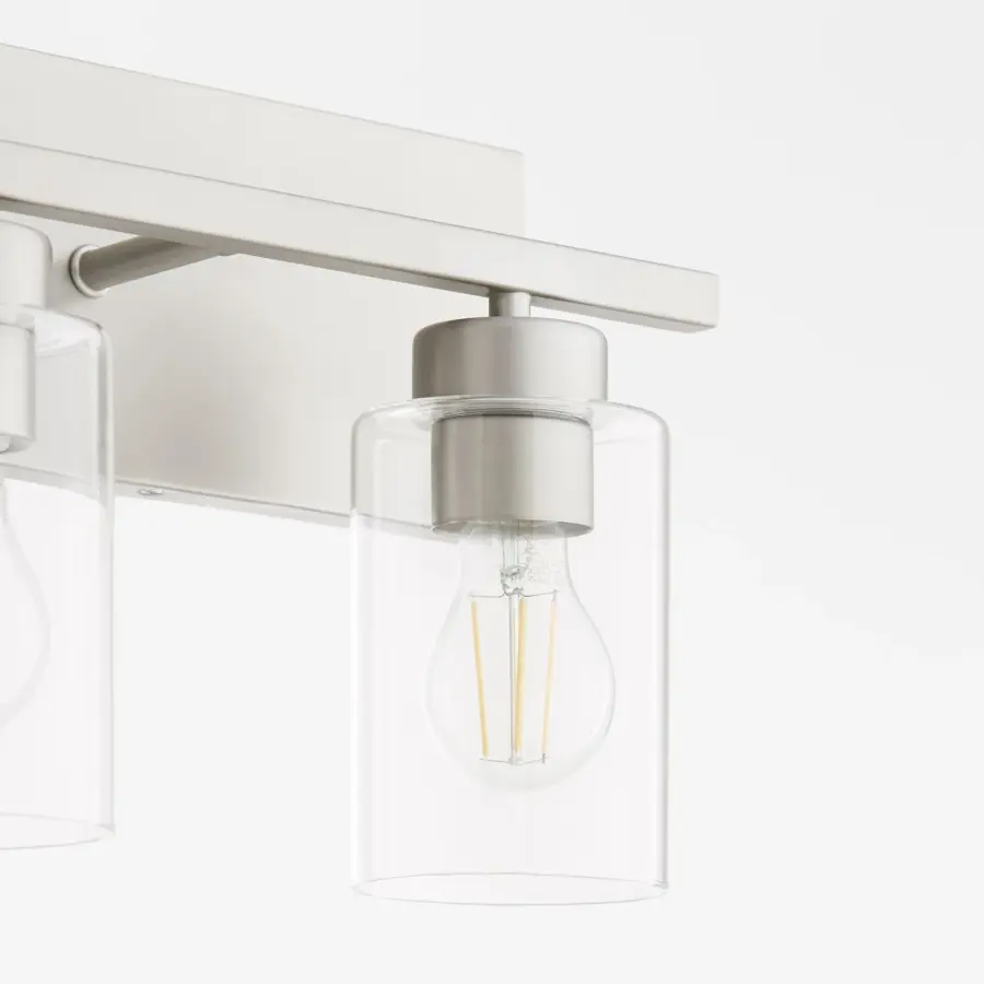 Carter 3-Light Vanity Light in Satin Nickel - Image 3