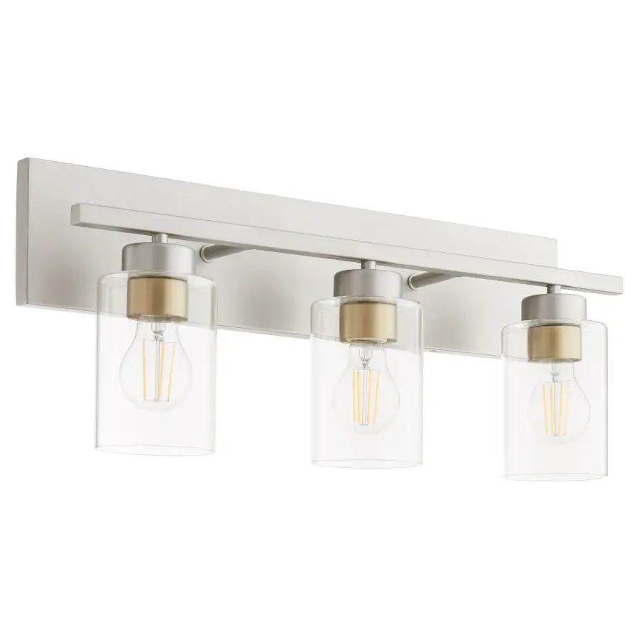 Carter 3-Light Vanity Light in Satin Nickel - Image 4