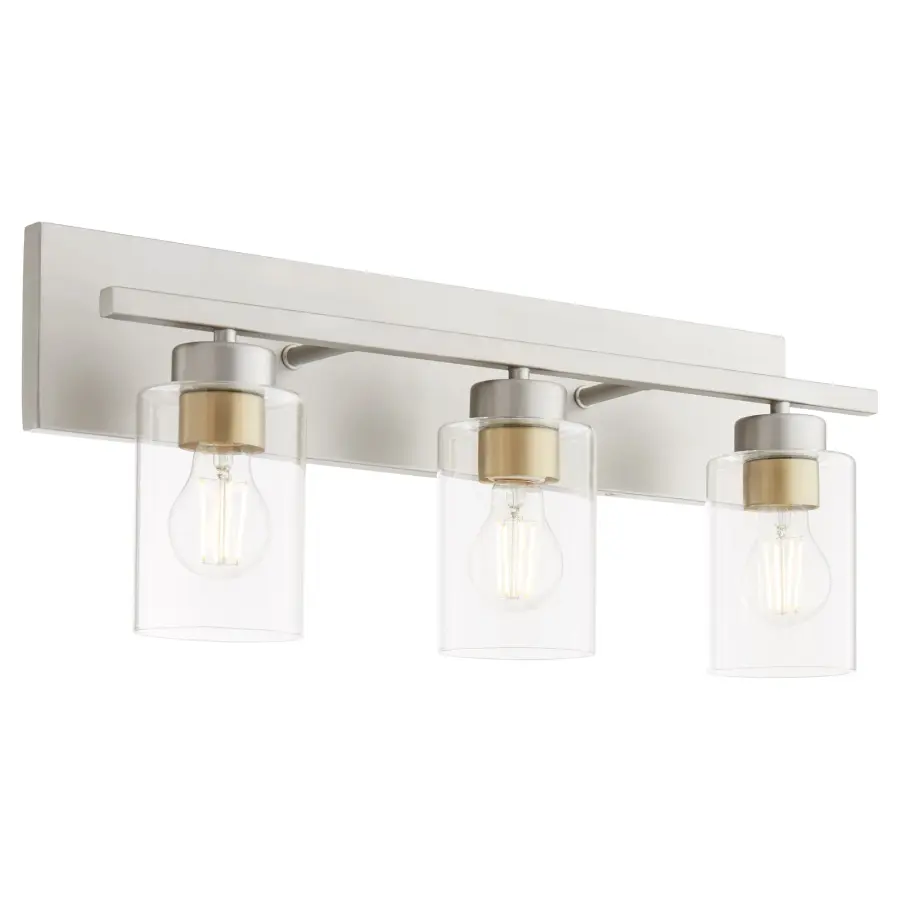 Carter 3-Light Vanity Light in Satin Nickel - Image 5