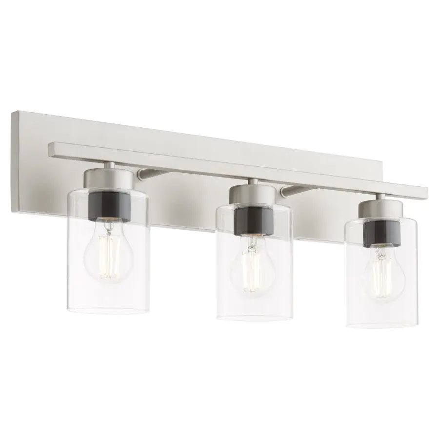 Carter 3-Light Vanity Light in Satin Nickel - Image 8