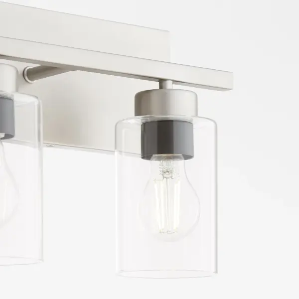 Carter 3-Light Vanity Light in Satin Nickel - Image 9