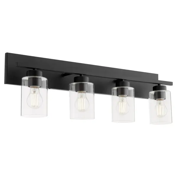 Carter 4-Light Vanity Light in Matte Black - Image 2