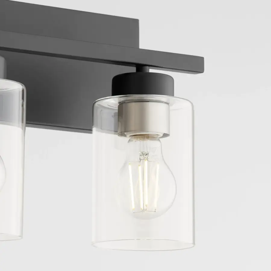 Carter 4-Light Vanity Light in Matte Black - Image 6