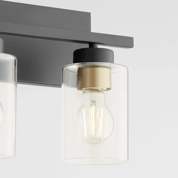 Carter 4-Light Vanity Light in Matte Black - Image 9