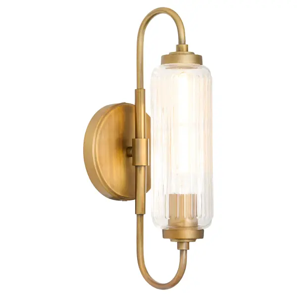 Whitmire 1-Light Wall Sconce in Brushed Brass - Image 2