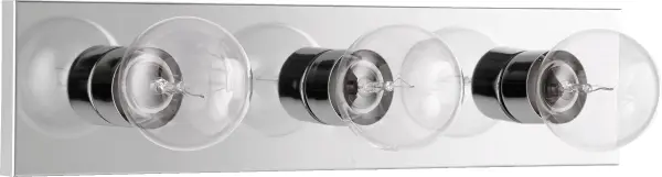 3-Light Chrome Vanity Light