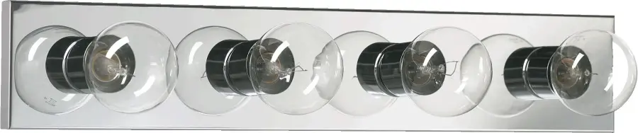 4-Light Chrome Vanity Light