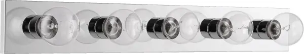 5-Light Chrome Vanity Light
