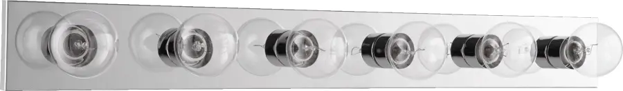 6-Light Chrome Vanity Light