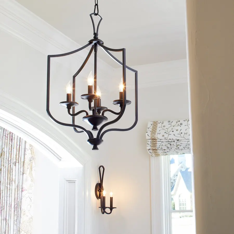 Maryse 2-Light Wall Sconce in Matte Black - Image 6