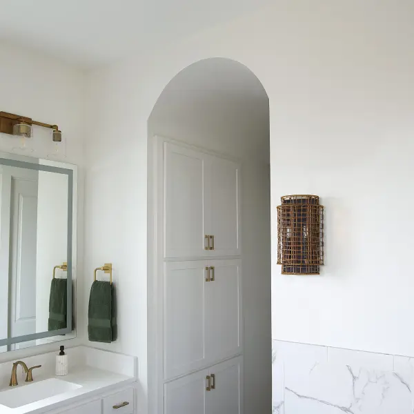 Abaca 2-Light Wall Sconce in Matte Black - Image 6