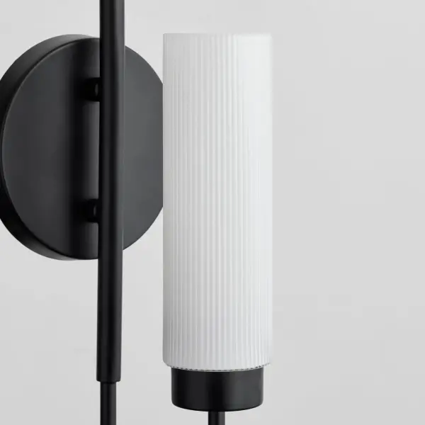 Jerome 1-Light Wall Sconce in Matte Black - Image 3