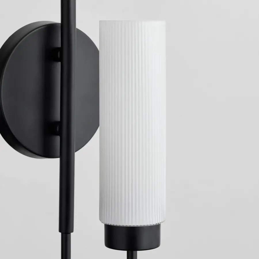 Jerome 1-Light Wall Sconce in Matte Black - Image 3