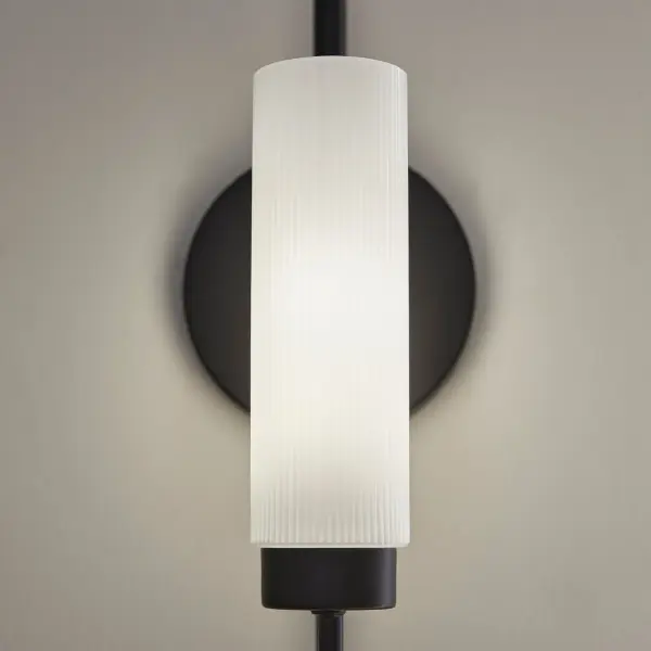 Jerome 1-Light Wall Sconce in Matte Black - Image 5
