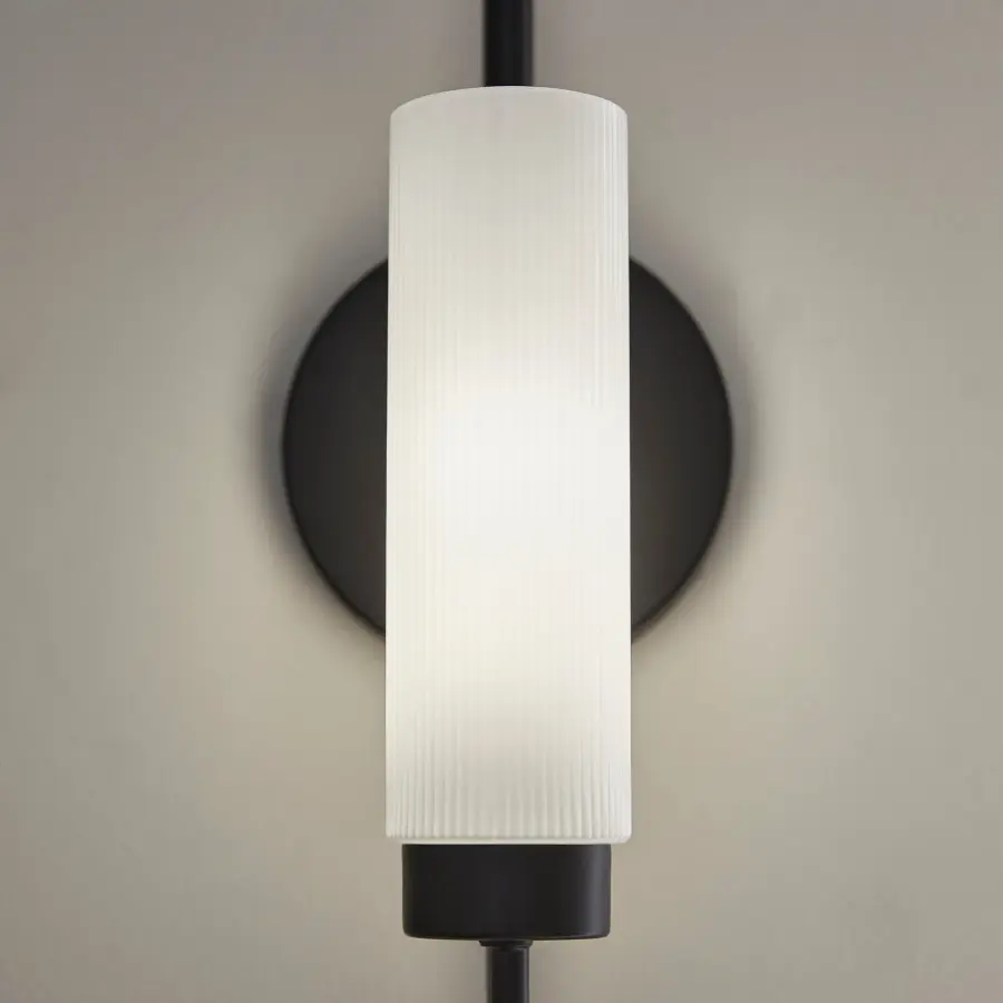 Jerome 1-Light Wall Sconce in Matte Black - Image 5