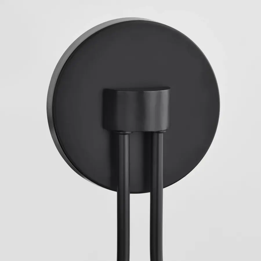 Jerome 2-Light Wall Sconce in Matte Black - Image 4