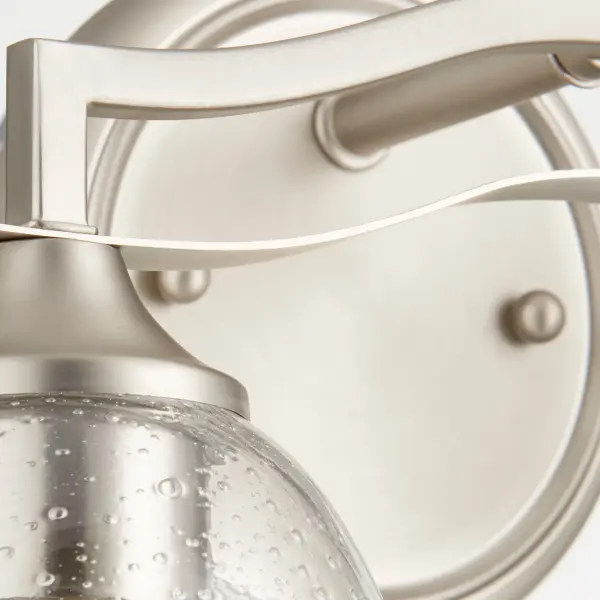 Jardin 2-Light Transitional Vanity Light in Satin Nickel - Image 2